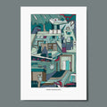 "In Technicolour" Series - Attack the Block (2011) A4 Print