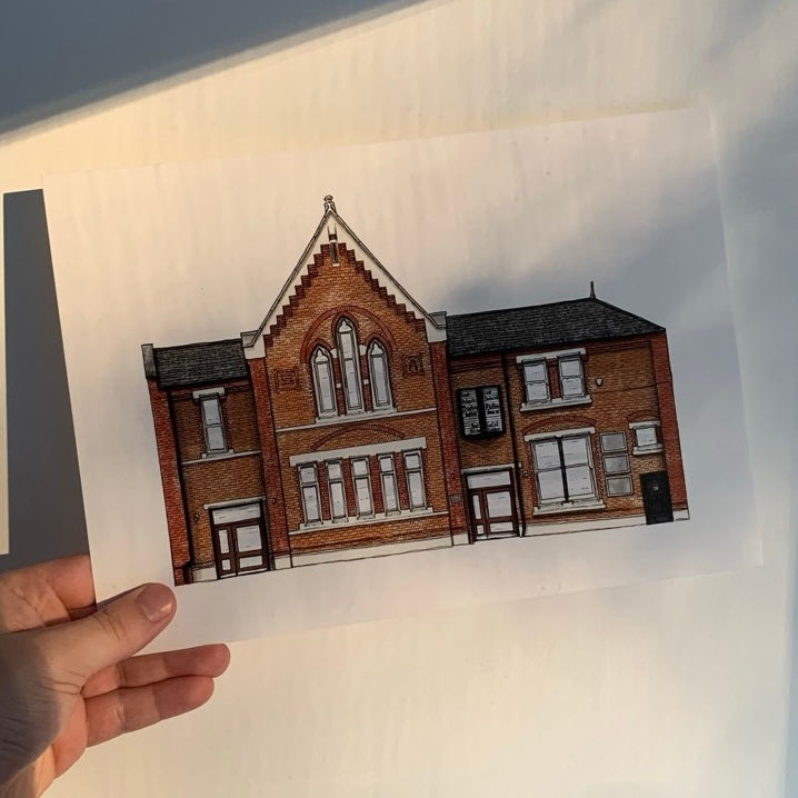 East Dulwich Picturehouse Cinema A4 Print
