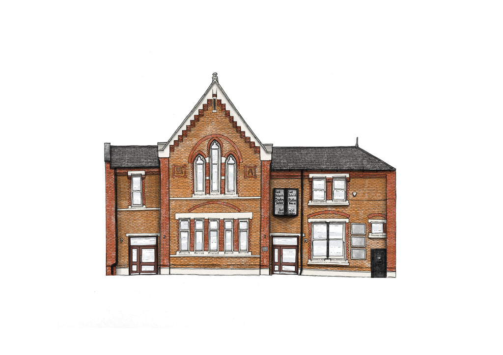 East Dulwich Picturehouse Cinema A4 Print
