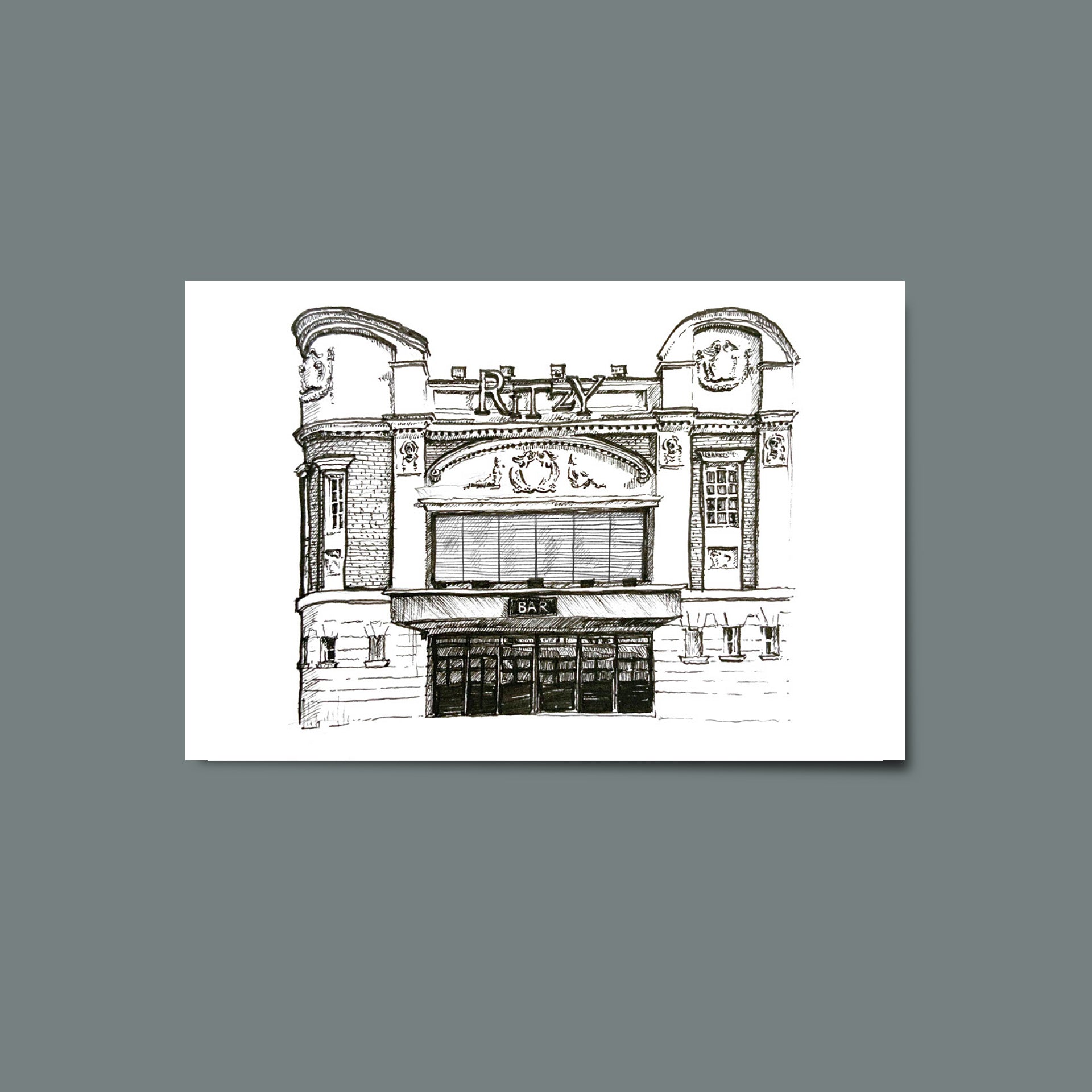 Ritzy Cinema Postcard
