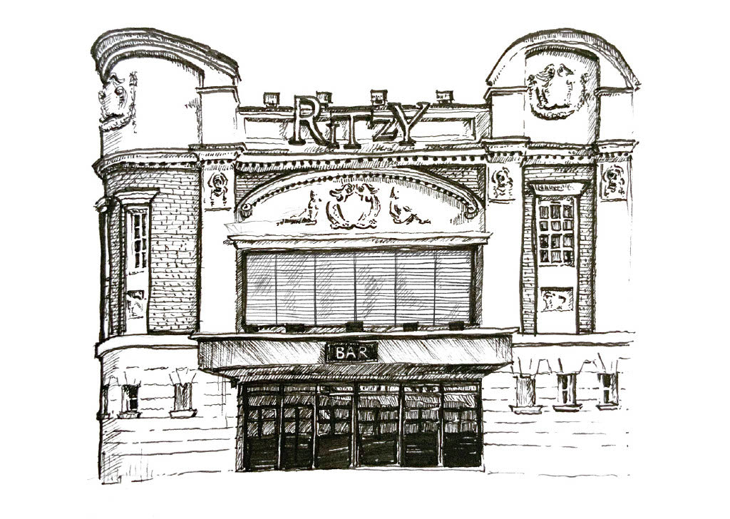 Ritzy Cinema Postcard