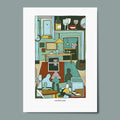 "In Technicolour" Series - The Invite (2026) A4 Print